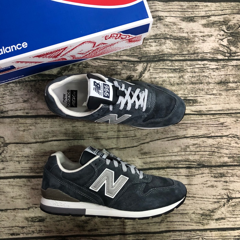 大罐體育👟new balance 996 MRL996EM 深藍 男女 復古 休閒鞋