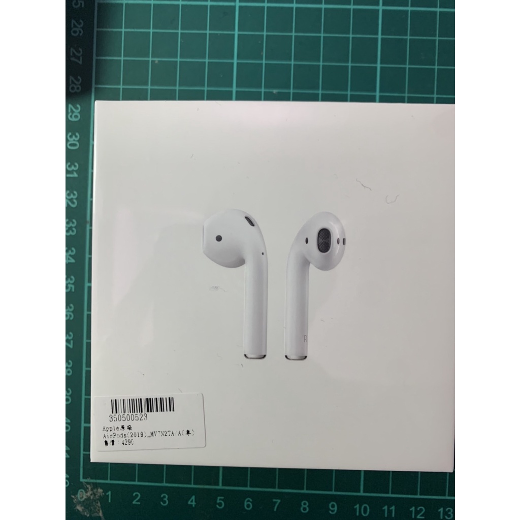 【Apple 蘋果】AirPods 藍芽耳機_2019版