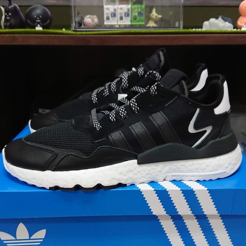 【小八】Adidas Nite Jogger Core Black 黑白 EE6254