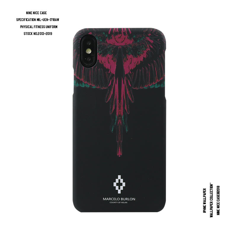 暗黑紅羽毛iphone保護殼手機保護殼適用於iphone全系列蘋果12手機殼適用iphone11 X 蝦皮購物