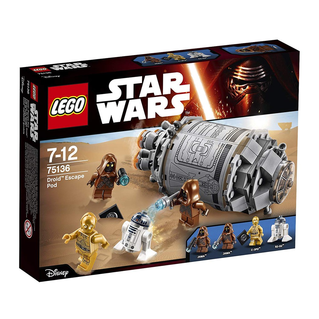 Lego 樂高 75136 Star Wars 星戰系列 Droid Escape Pod 機器人逃生艙 R2D2