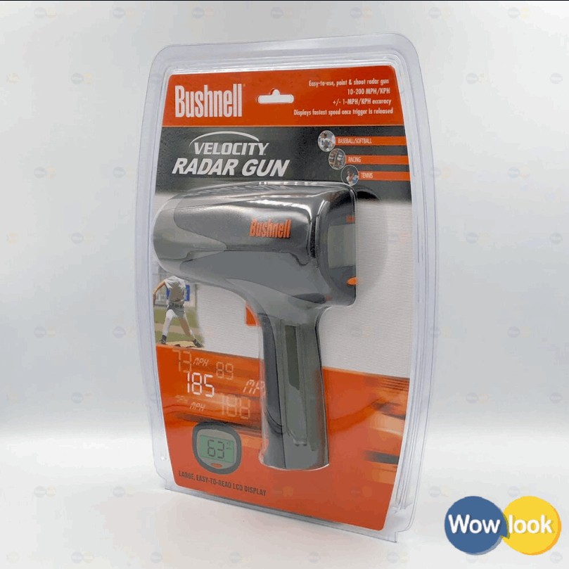 【真品保證】全新 Bushnell Velocity Speed Gun 測速槍｜公里/英哩棒球壘球網球 2311