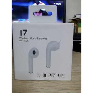 i7單耳藍芽耳機（白色）