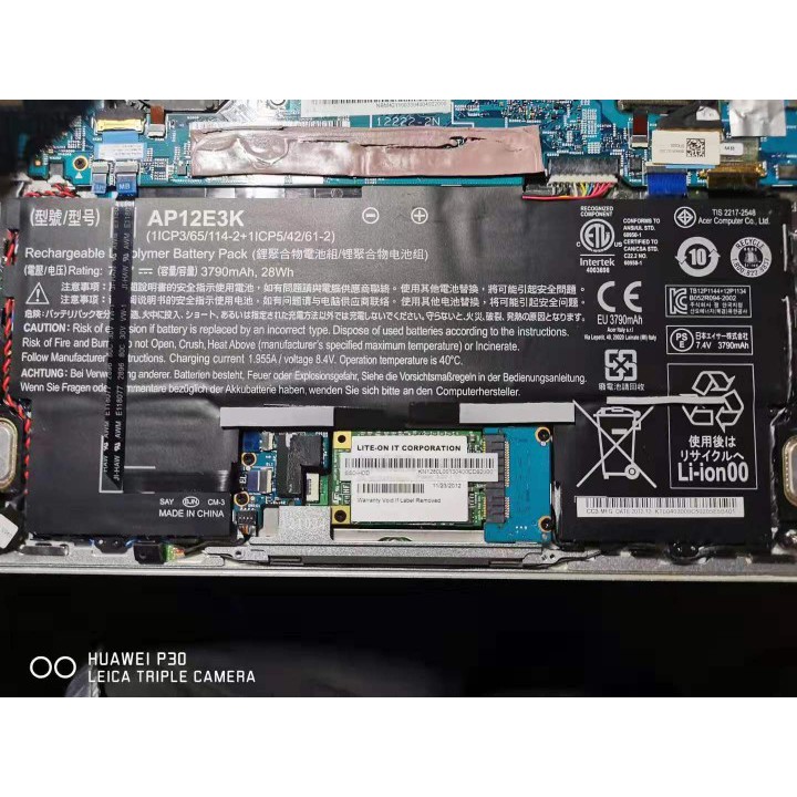 全新 原廠電池 宏基 Acer AP12E3K 適用於 Aspire S7 S7-191