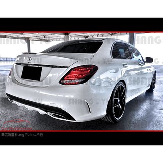BENZ C-Class W205 AMG 式樣 後保桿 C200 C250 C300 2015 2016 2017