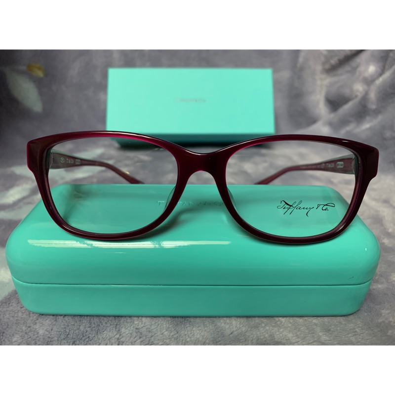 全新 正品 TIFFANY &amp; CO. 光學 眼鏡 鏡框 手工 復古框 公司貨 附註册卡 TF 2084-F 1折 出清