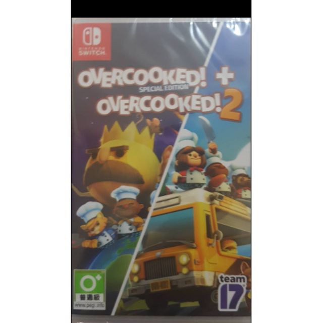 《GN世代》 全新 NS 煮過頭 1+2合輯 Overcooked 中英文版