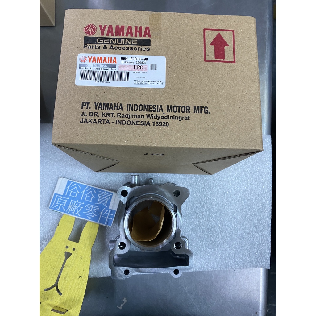 俗俗賣YAMAHA山葉原廠 汽缸1 N MAX 155 料號：B6H-E1311-00