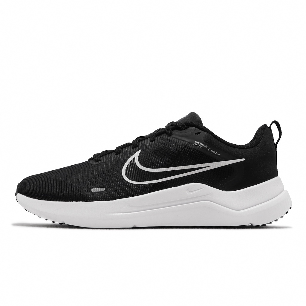 Nike 慢跑鞋 Downshifter 12 黑 白 男鞋 運動鞋 入門款 基本款 【ACS】 DD9293-001