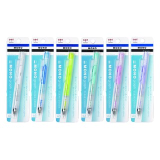 (限量款)Tombow 蜻蜓牌 Mono graph Clear Color 透明軸自動鉛筆 【久大文具】