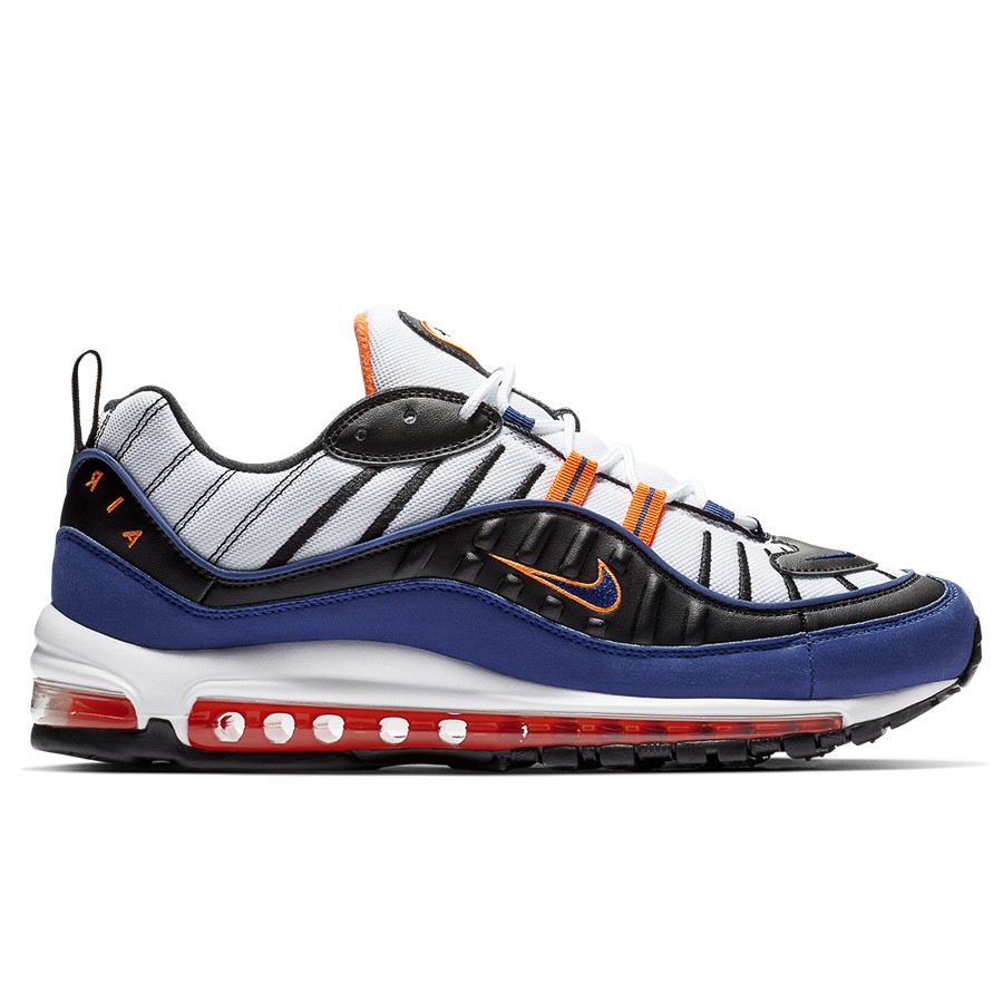 NIKE AIR MAX 98 NEW YORK 反光 黑白藍【A-KAY0】【CD1536-100】