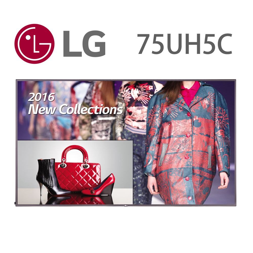 LG 樂金75吋4K超智慧商用顯示器75UH5C