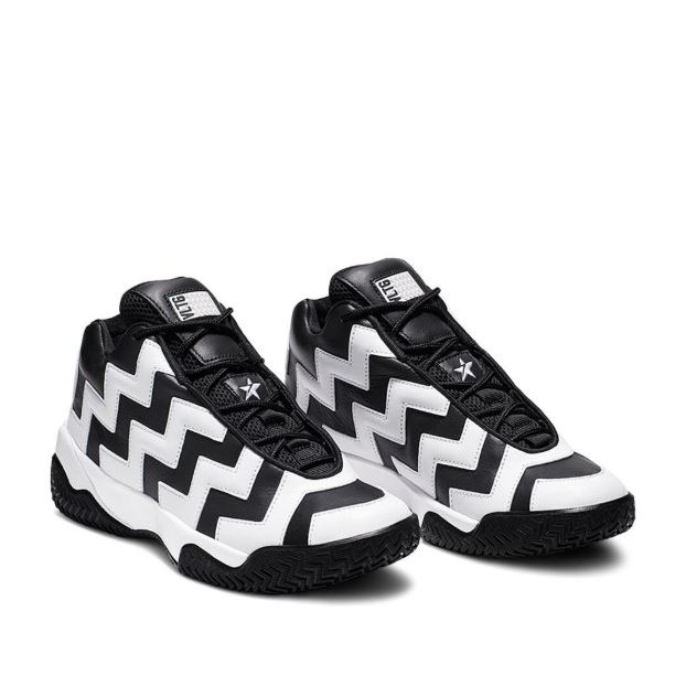 CONVERSE-VLTG MISSION-V 女款黑白色高筒運動休閒鞋-NO.565061C
