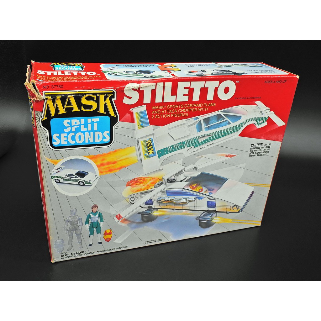 Kenner M A S K 神龍特攻隊stiletto 神龍號mask 電腦雙雄 蝦皮購物