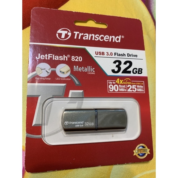創見Transcend JetFlash 820 32GB USB 3.0 隨身碟