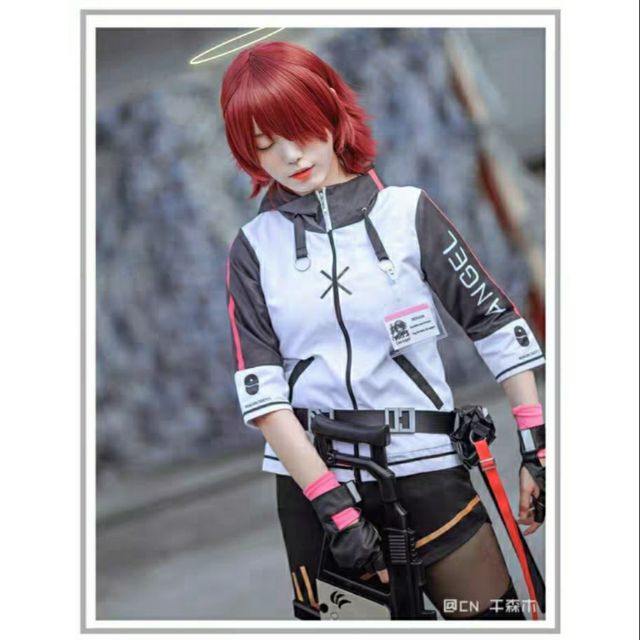 花火家明日方舟cos服能天使cosplay服裝日常服全套衣服女 蝦皮購物