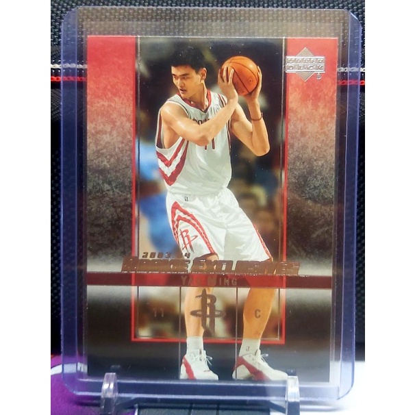 NBA 2003-04 UD 姚明 Yao Ming 超美 經典 Rookie Exclusives RC 火箭 名人堂