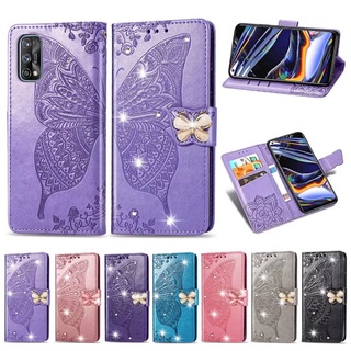OPPO Reno7 Reno7 Pro Reno6 Reno6 Pro 5G 磁扣水晶蝴蝶 手機皮套 掀蓋殼