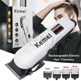 Kemei KM-809A 可充電液晶顯示屏美髮沙龍家用電動理髮器電動理髮器