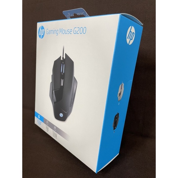 [全新未拆封] HP 惠普 G200 有線電競滑鼠