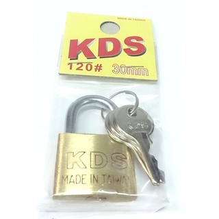 【綠海生活】 ( 30mm ) KDS 銅鎖 銅掛鎖 門鎖 鎖頭 ~ A0600911
