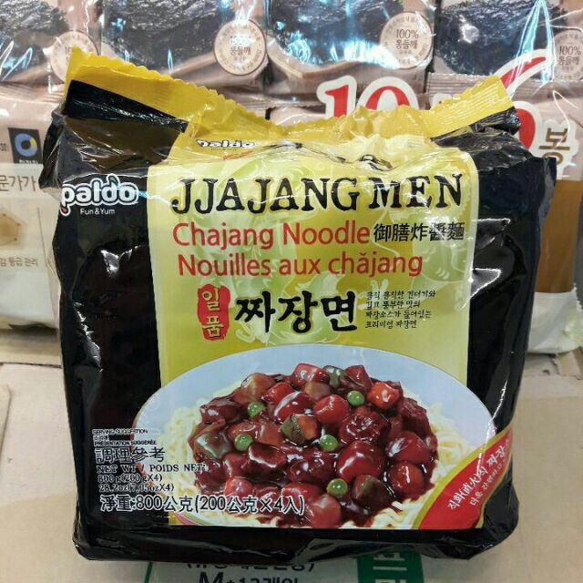 韓國 八道paldo御膳炸醬麵 四入裝