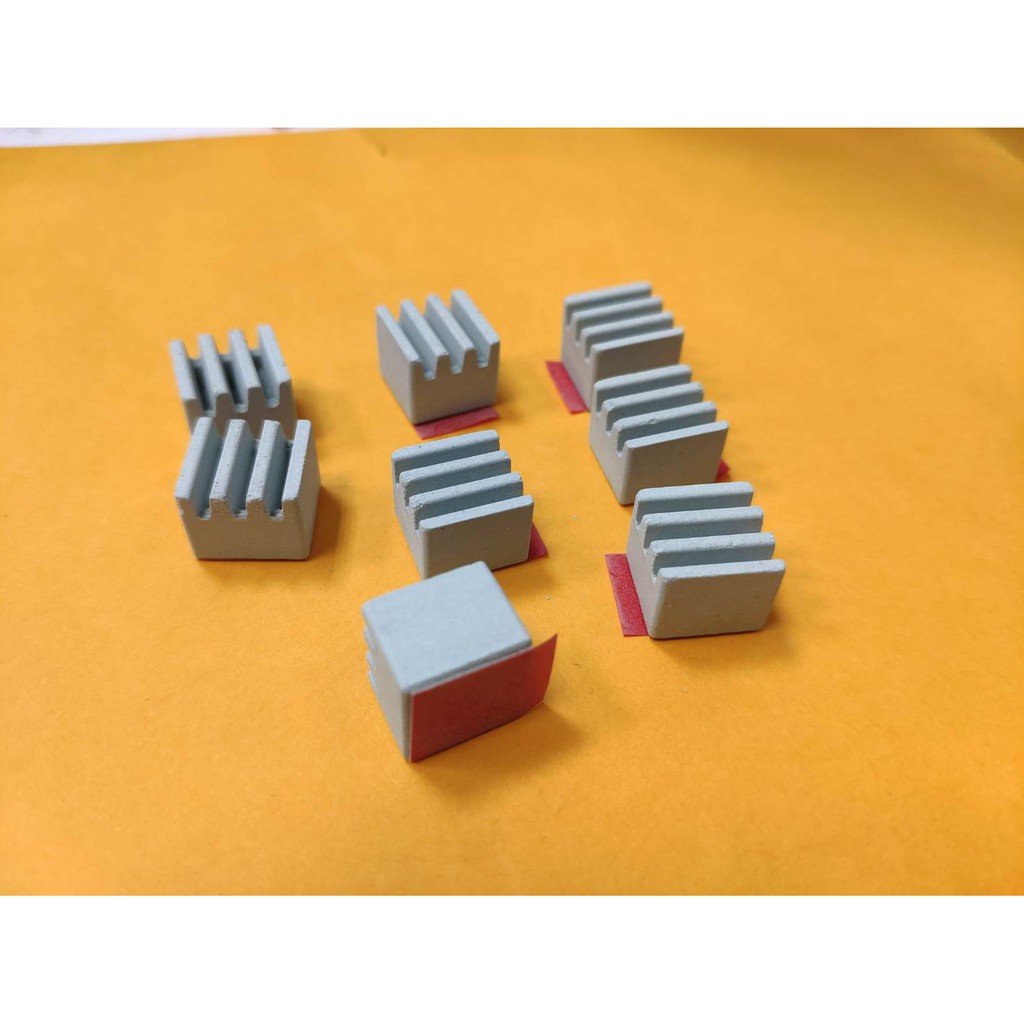 小白的生活工場 Ace 25 陶瓷散熱片12x12x9 7mm 一組8顆裝 可運用於晶片記憶體 等散熱使用 蝦皮購物