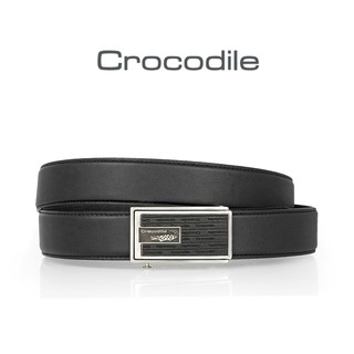 【寧寧精品】臺中35年皮件店 Crocodile 鱷魚專櫃品牌【男生真皮皮帶 可微調自動皮帶 現貨】858-1 皮帶區