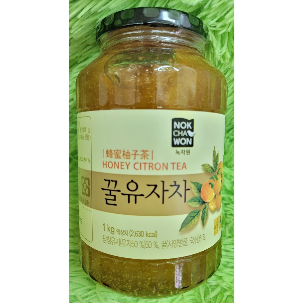 Nokchawon 綠茶園 蜂蜜柚子茶 水果茶 果醬 柚子醬 柚子茶 水果茶 柚子醬
