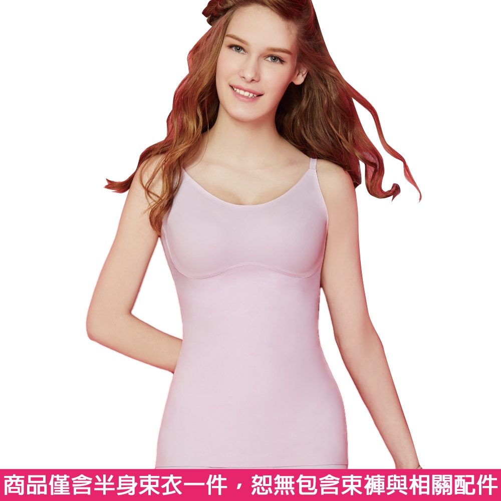 SWEAR 思薇爾 舒曼曲現系列M-XL輕塑型模杯半身束衣(裸粉色)