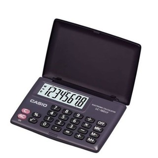 【春麗時間】CASIO 國家考試機型算機 8位數 摺疊設計 獨立記憶體 LC-160LV-BK