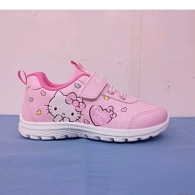 23號零碼特價722105☆.╮莎拉公主❤台灣製   Hello Kitty 凱蒂貓女童鞋/運動鞋/魔鬼氈運動鞋