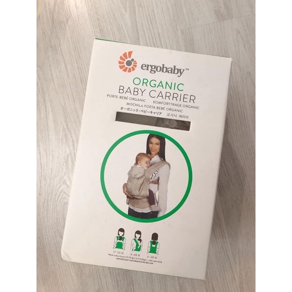 ergobaby organic baby carrier/寶寶背巾/爾哥寶寶/嬰兒揹帶/揹巾