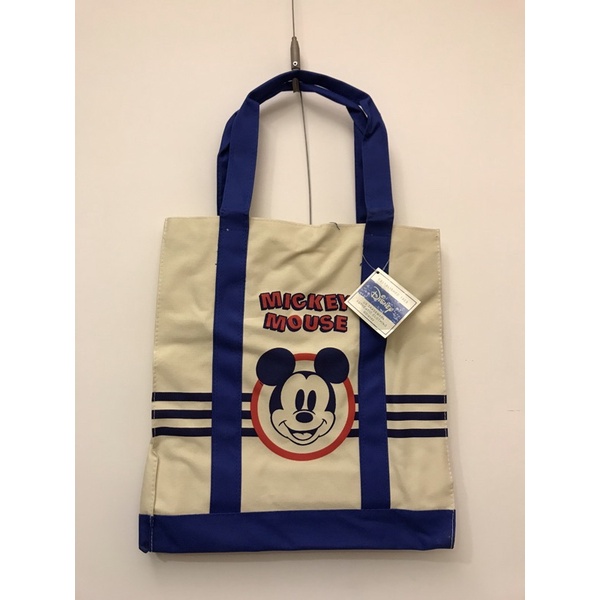 （免運）米奇Mickey帆布購物手提袋