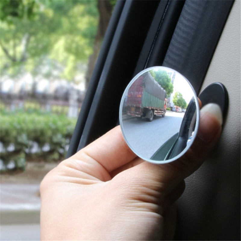 Fm圓形通用後視可調汽車盲點鏡車門側後視鏡廣角