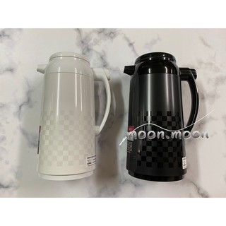 【ZOJIRUSHI 象印】日本製玻璃內膽保溫壺 1000ml AFFB-10 市松系列 提倒式