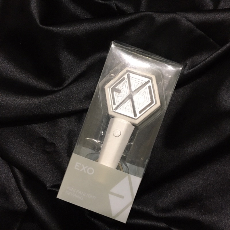 EXO 官方 迷你手燈鑰匙圈 MINI FANLIGHT KEYRING