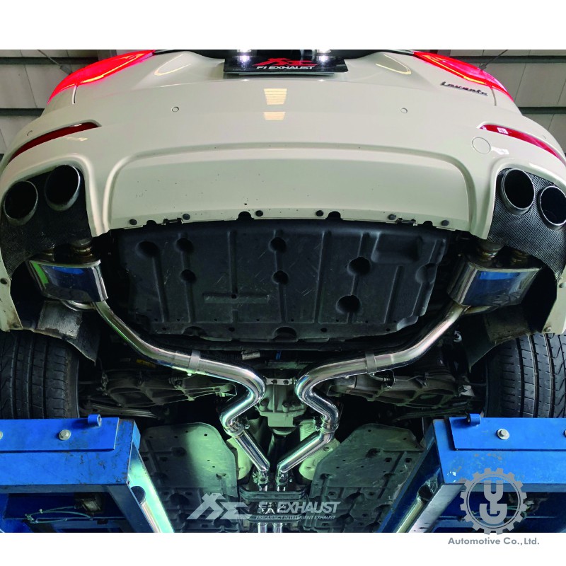 FI 高流量帶三元催化頭段 當派 排氣管 Maserati Levante 2008+ 底盤【YGAUTO】
