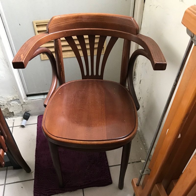 「惜福商品」木頭材質椅 二手商品