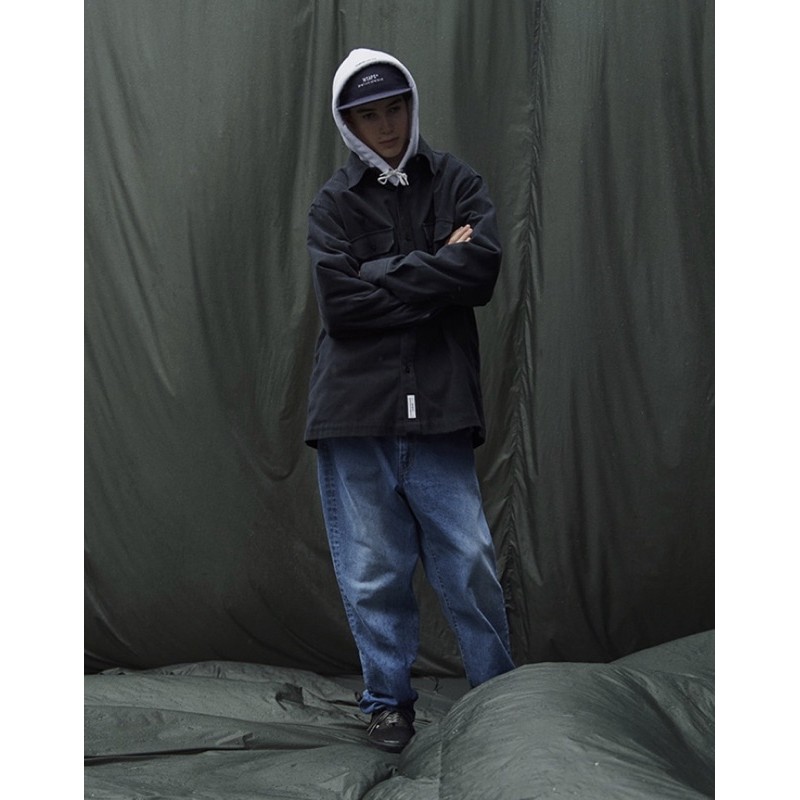 ホワイトブラウン WTAPS MILT2001 TROUSERS COTTON. DENIM M | ochge.org