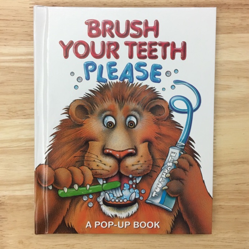 (全新現貨）Brush Your Teeth, Please : A Pop-Up Book 大家來刷牙