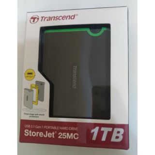 外接式硬碟 創見 StoreJet 25MC 1TB (USB Type-C 橢圓接頭)