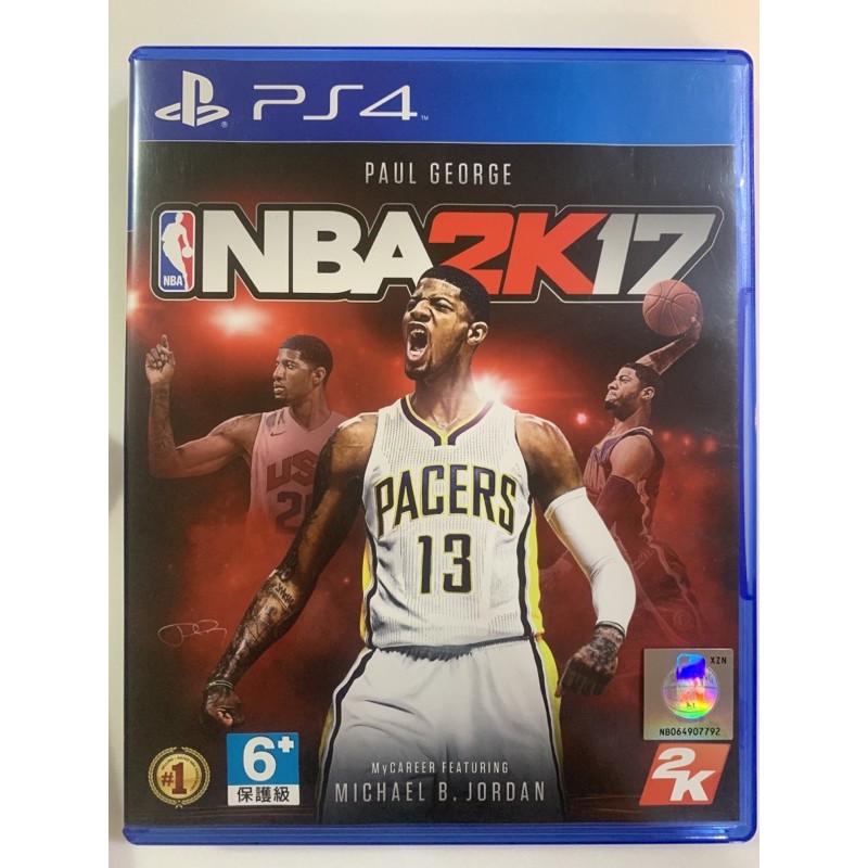 PS4《勁爆美國職籃 2K17 NBA 2K17》中英文亞版 二手