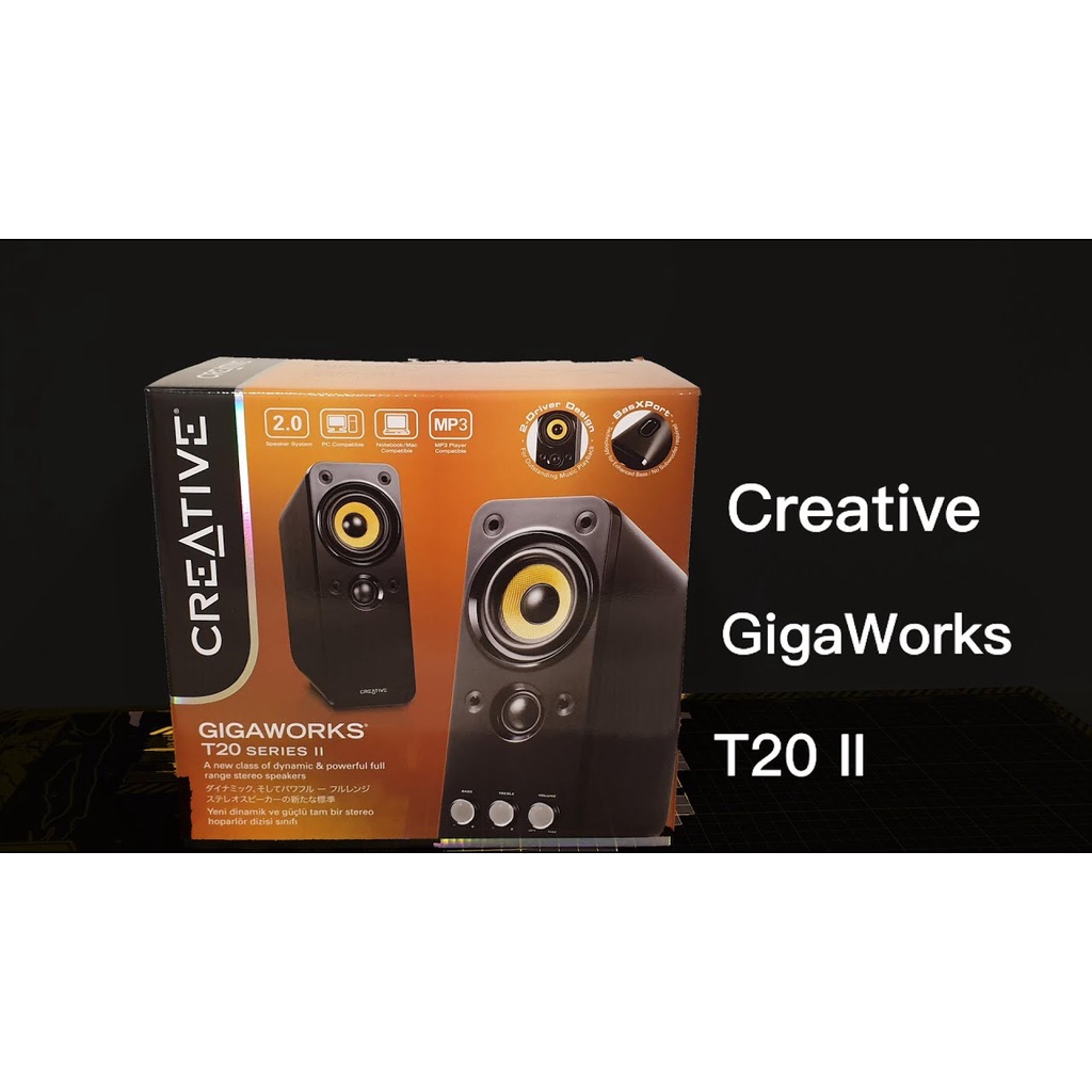 自售 CREATIVE 創新 GigaWorks T20 Series II 多媒體喇叭