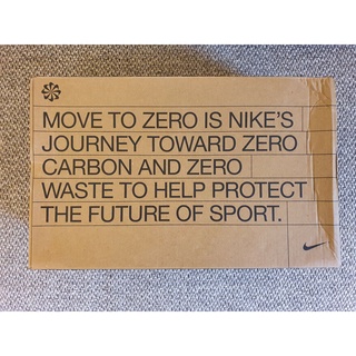 Nike 耐吉 鞋盒 經典卡其色 Move To Zero 潮流 US10.5 US5.5