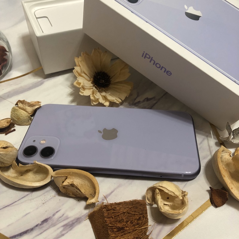 現貨！iphone11 紫色/128G已過保！（台中可面交）有包膜😍誠可議‼️