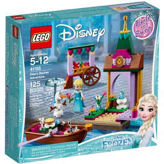 自取880【台中翔智積木】LEGO 樂高 41155 Elsa's Market Adventure 冰雪奇緣艾莎雪寶