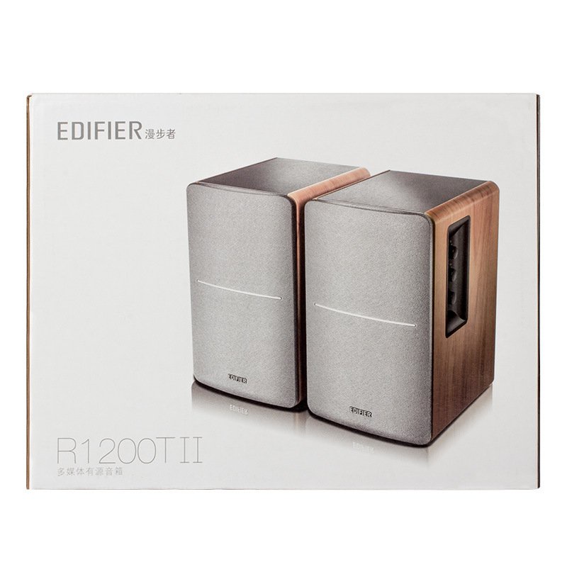 現貨 (24h出貨)edifier/漫步者 R1200TII電腦2.0音箱 木質HIFI音響 筆記本低音炮