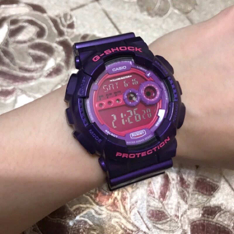 Casio G-shock 手錶 No3263 紫色