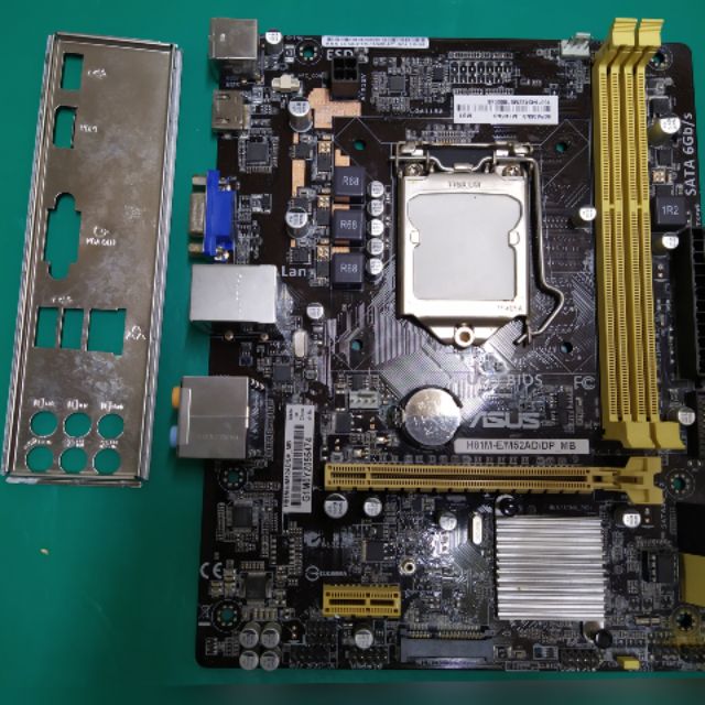 華碩 ASUS H81M-E.M52AD/DP_MB 1150腳位 主機板